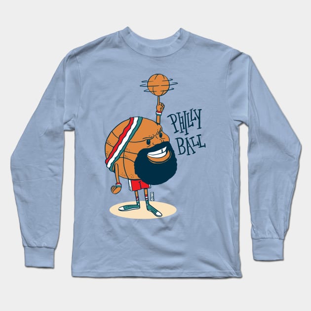 Philly Ball Long Sleeve T-Shirt by Thomcat23